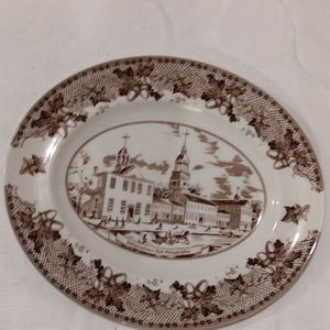 Johnson brothers historic America serving plate